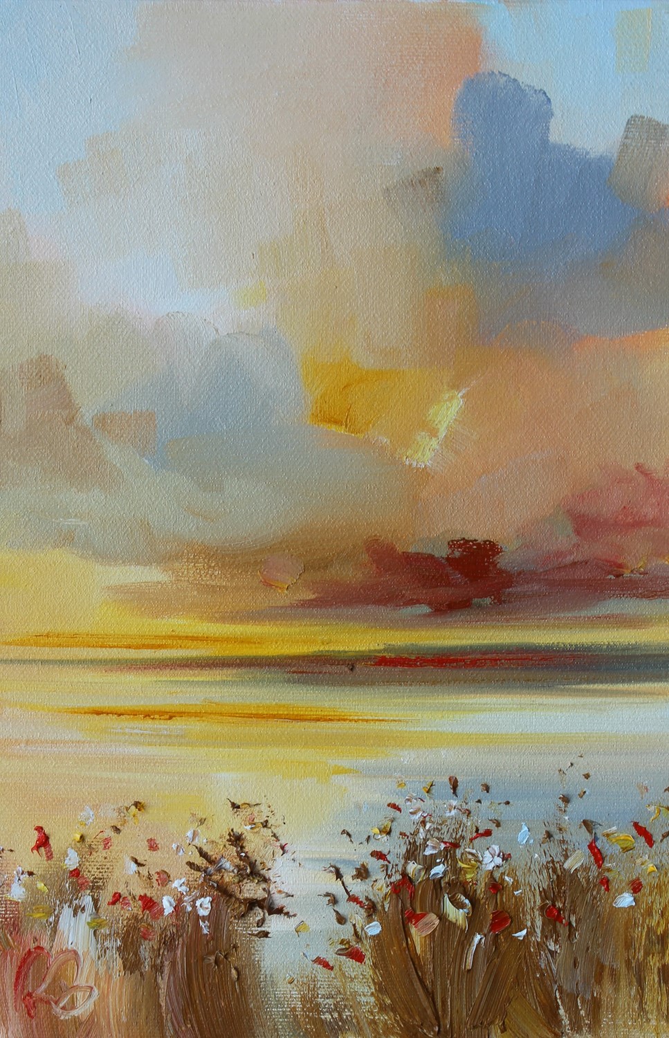 'A Glow of light ' by artist Rosanne Barr